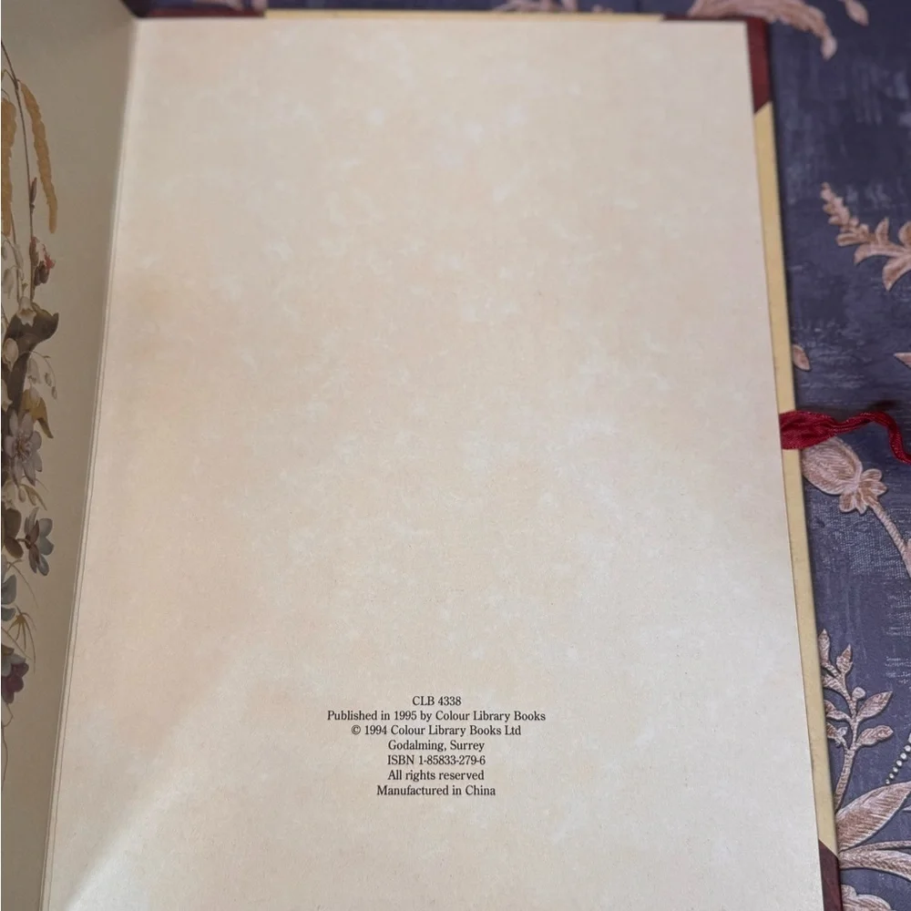 Vintage Estate Victorian Photograph Album Hardcover Colour Library 1994
